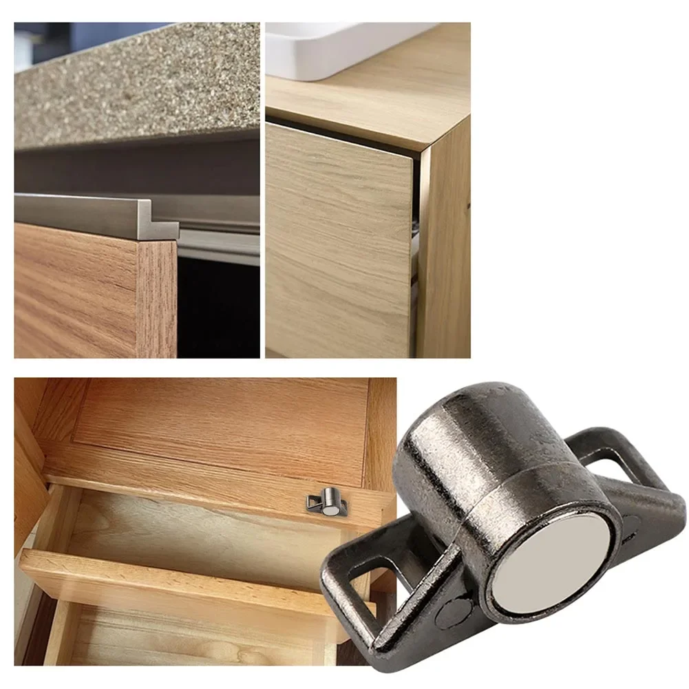 For Closet Cupboard Cupboard Closer Cabinet Catches Drawers Sliding Doors Wardrobe Doors Catch Latch Grey Hardware