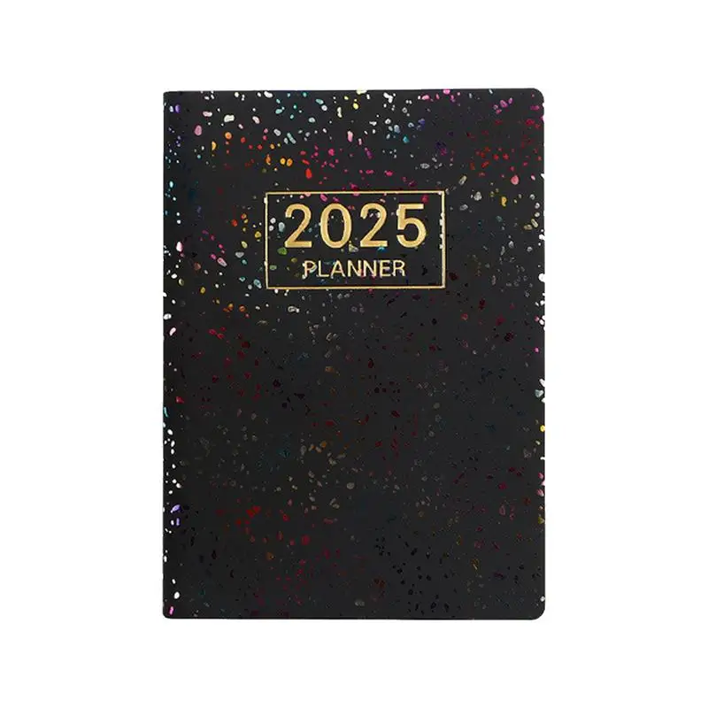 2025 Planner Weekly And Monthly 2025 A7 English Planner Weekly Monthly Note Book Daily To Do List Planner For Daily Schedules