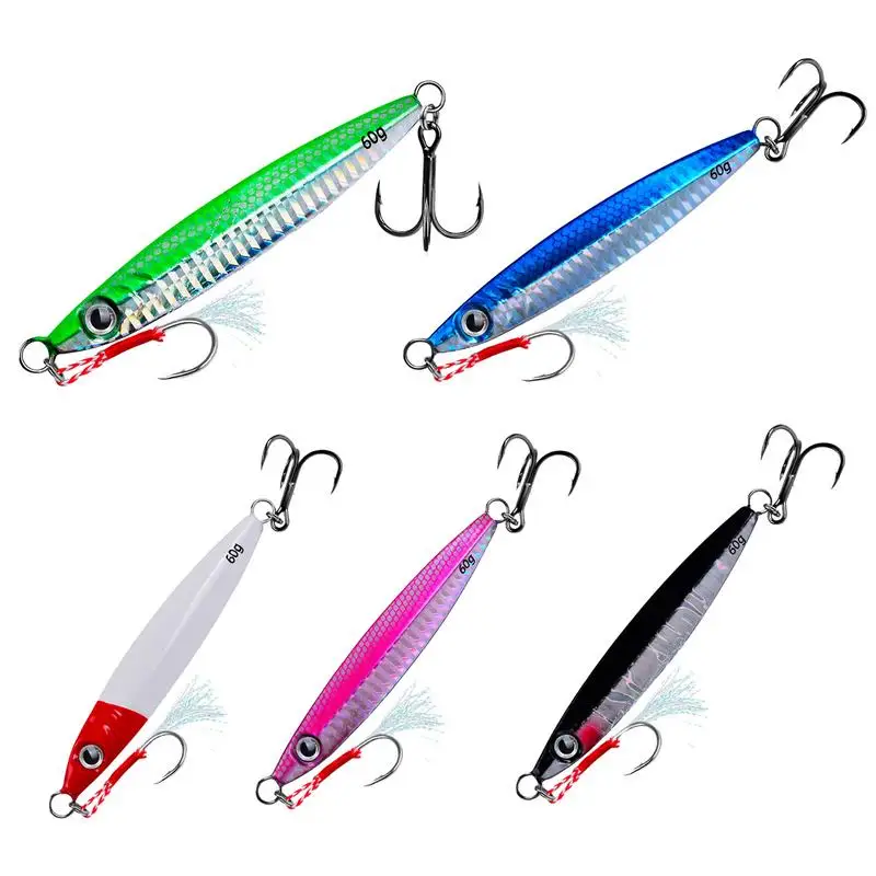 

Fish Baits And Lures Realistic Trout Fishing Lures Metal Fishing Lures Fly Fishing Lures Artificial Fishing Bait With Feather