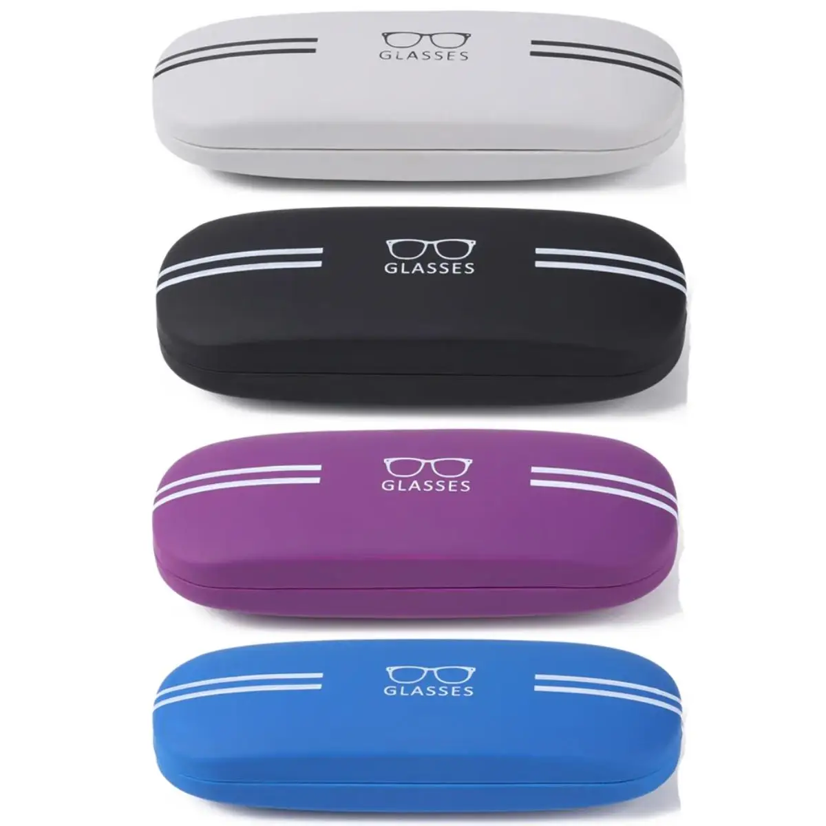 1PC Hard Frame Eyeglass Cases Sunglasses Minimalist Reading Glasses Carry Bag Hard Box for Travel Waterproof Pouch Case Eyewear image 4