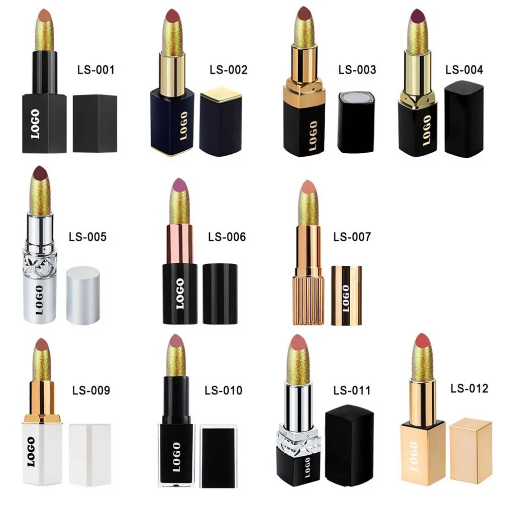 ลิปสติกเนื้อแมทท์ 24 สี ผลิตภายใต้แบรนด์ส่วนตัว รับทำโลโก้ สีทอง ติดทนนาน กันน้ำ ไม่หลุดลอก ขายส่ง