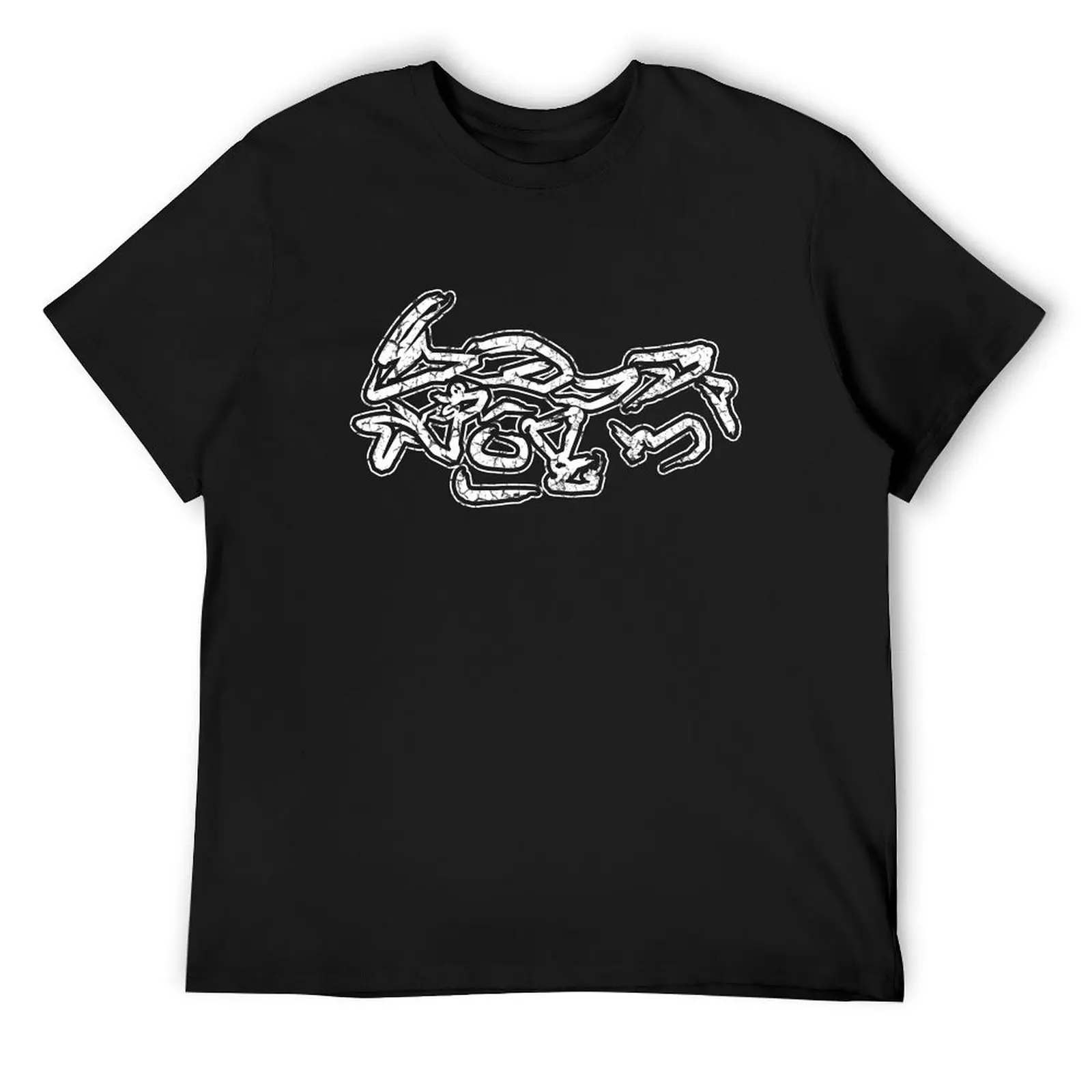 R1200RS Sport Touring Motorcycle Calligraphy Vintage WH T-Shirt boys whites graphic shirts sports fans funny t shirts men