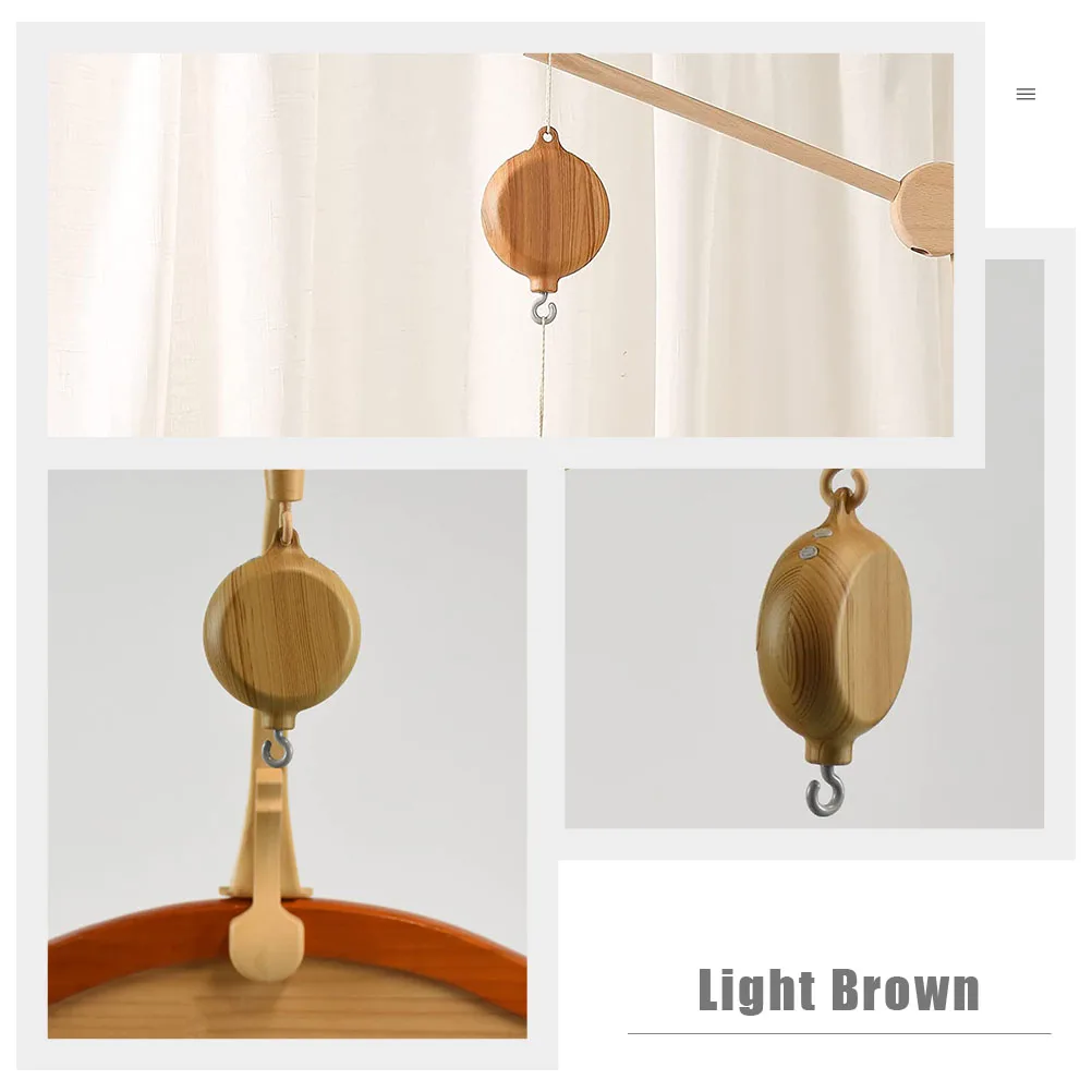 Brinquedo Musical de Berço para Bebês, Acessório Elétrico para Berço, Auxiliar de Sono para Infantes, Decoração de Berçário, Presente para Berço