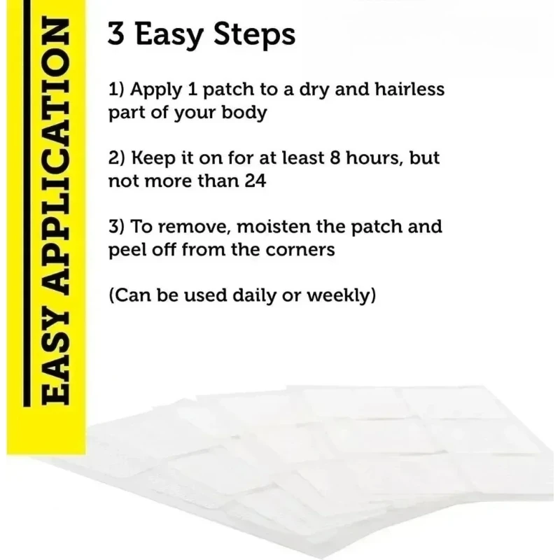 30 Patches Multivitamin Transdermal Patches for Men Supports Immune System & Healthy Hormone Levels view 4