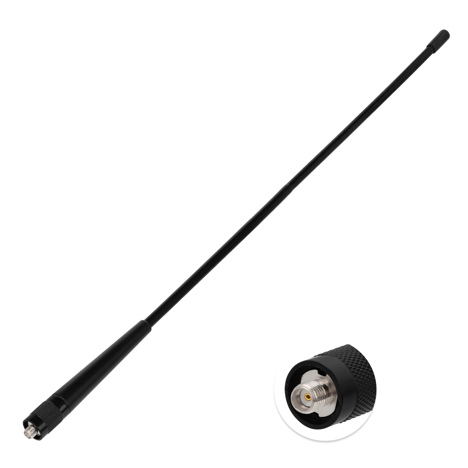 Superbat Dual Band 136-174/400-470MHz flexible whip Antenna SMA Female connector for Baofeng UV-5R BF-F8HP 888S Retevis RT-5R RT