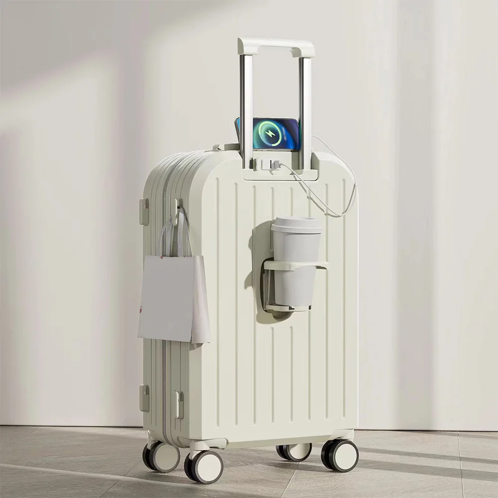 Valises à coque rigide de 12 pouces, 20 pouces, 24 pouces, avec roulettes, ensemble de bagages roulants, valise de voyage à serrure approuvée par TSA sur roulettes