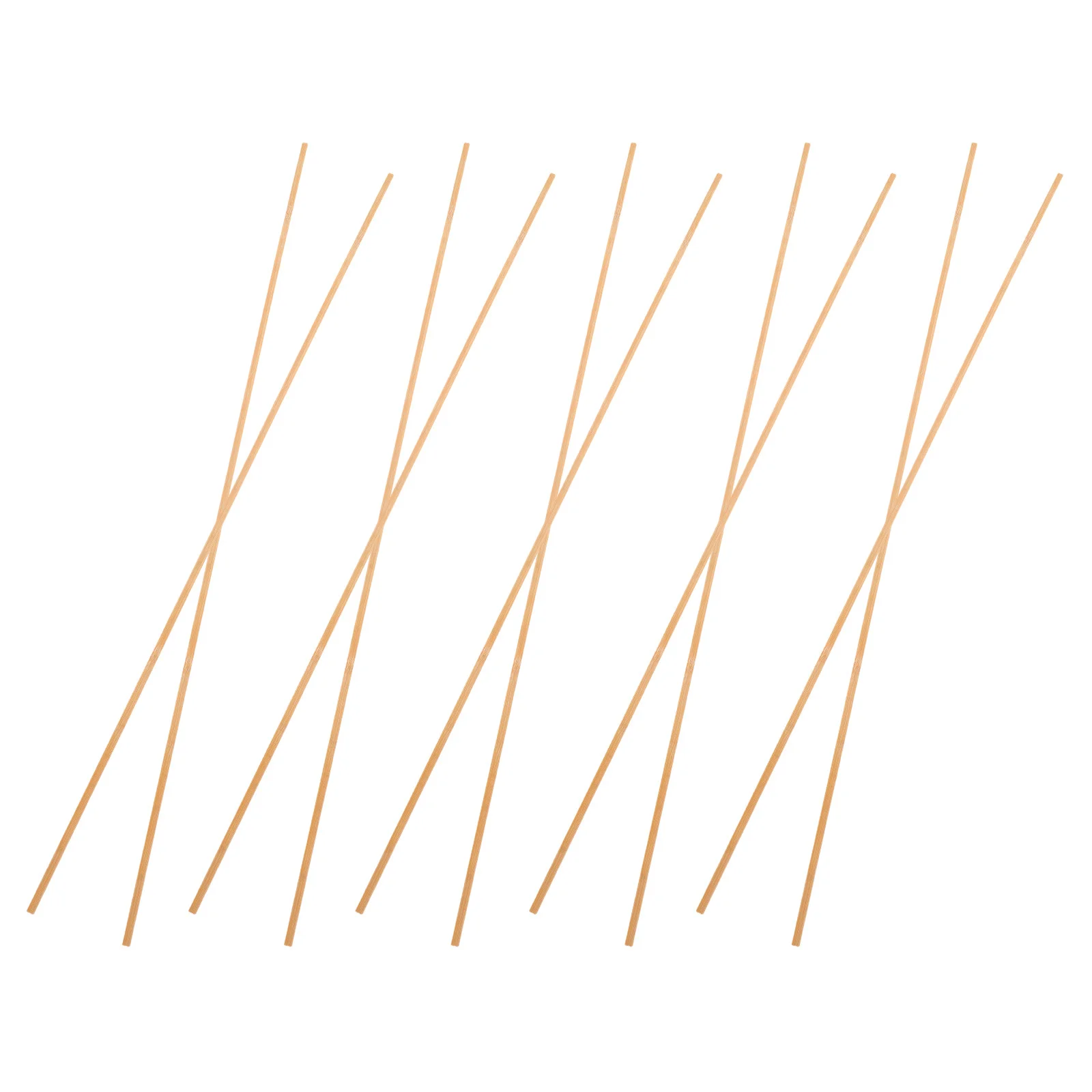 10 Pezzi Materiali per Realizzare Aquiloni, Bastoncini di Bambù 6mmx60cmx2mm, Bastoncini Creativi per Assemblaggio Fai-da-Te per Attività all'Aperto in Parco e Spiaggia