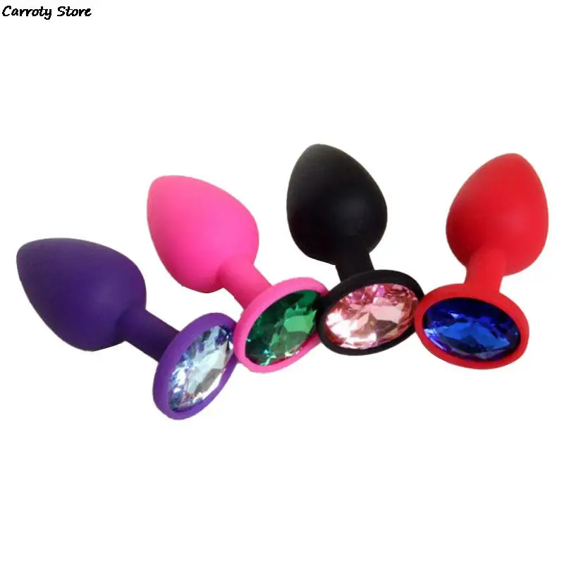 Sexy Silicone Anal Plug Massage Adult Sex Toys For Women Or Man Gay,Anal But Plug Set Buttplug Or Butt Plugs Sex Products Random