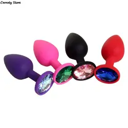 Sexy Silicone Anal Plug Massage Adult Sex Toys For Women Or Man Gay,Anal But Plug Set Buttplug Or Butt Plugs Sex Products Random