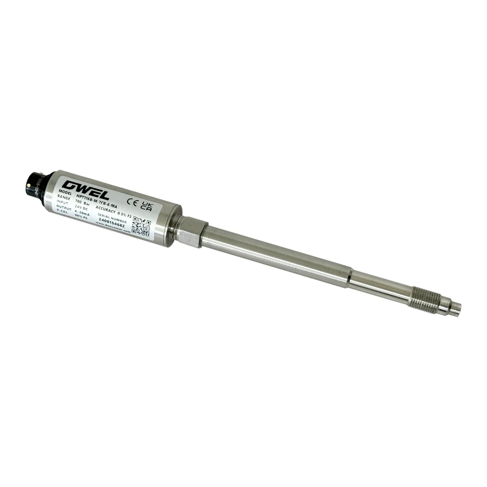 HPT Series High Temperature Melt Pressure Transmitter Sensor Transducer 4-20mA 0-10V 3.33mV/V for Extruder Fiber Production - view 4