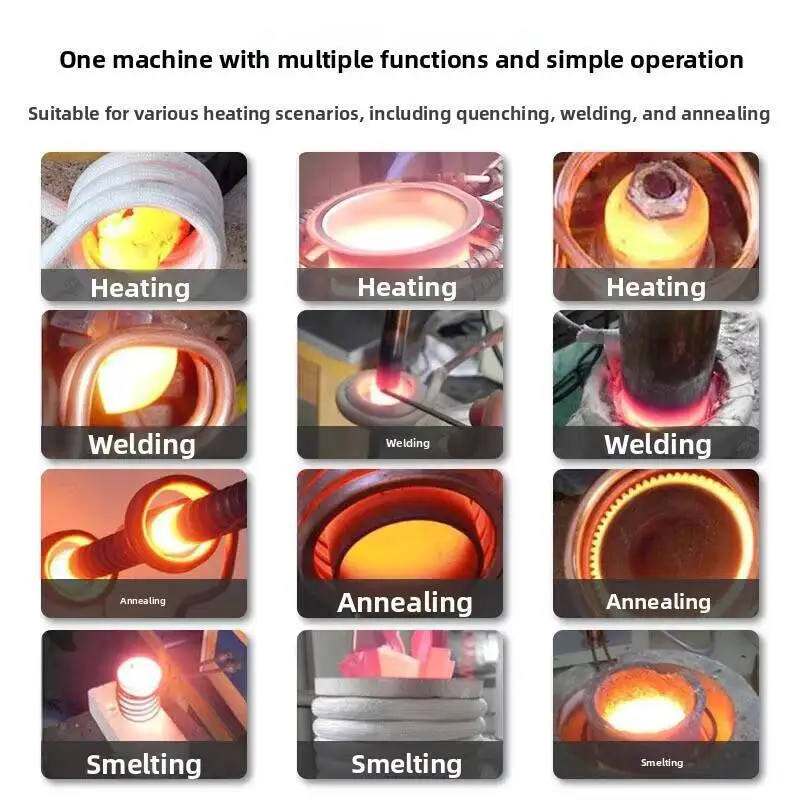 تجهيزات الأنابيب قطع غيار السيارات آلة التدفئة فرن ساخن معدني يده معدات الحث عالية التردد #3