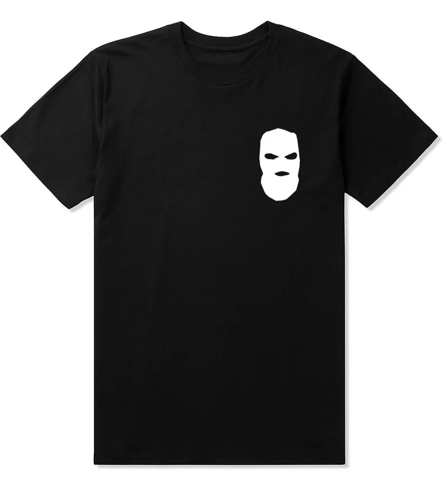 

Футболка с логотипом Ski Mask Way Robber Chest, футболка с буквенным принтом 2025 для мужчин и женщин, брендовая футболка с короткими рукавами, женский хлопок