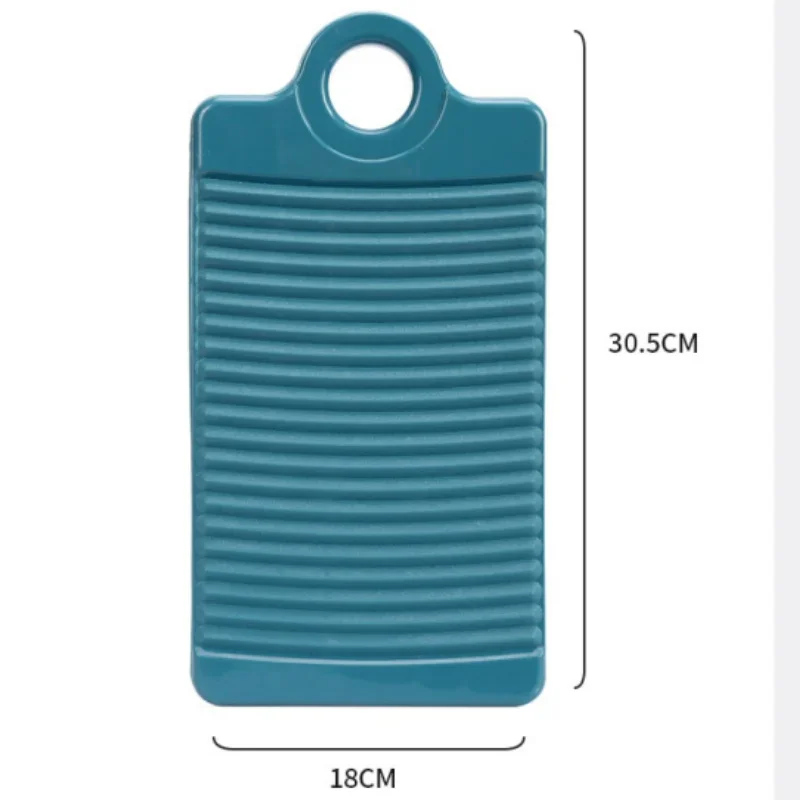 1pc Non-Slip Mini Durable Hand Wash Plastics Washboard Portable Laundry Board Trough Household Clothes Cleaning Tool