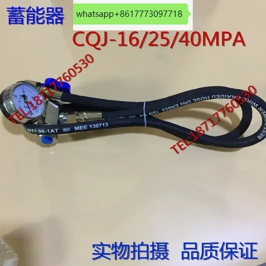 

Accumulator inflation tool hydraulic QC12Y shearing machine nitrogen filling tool CQJ-16/25/40MPA