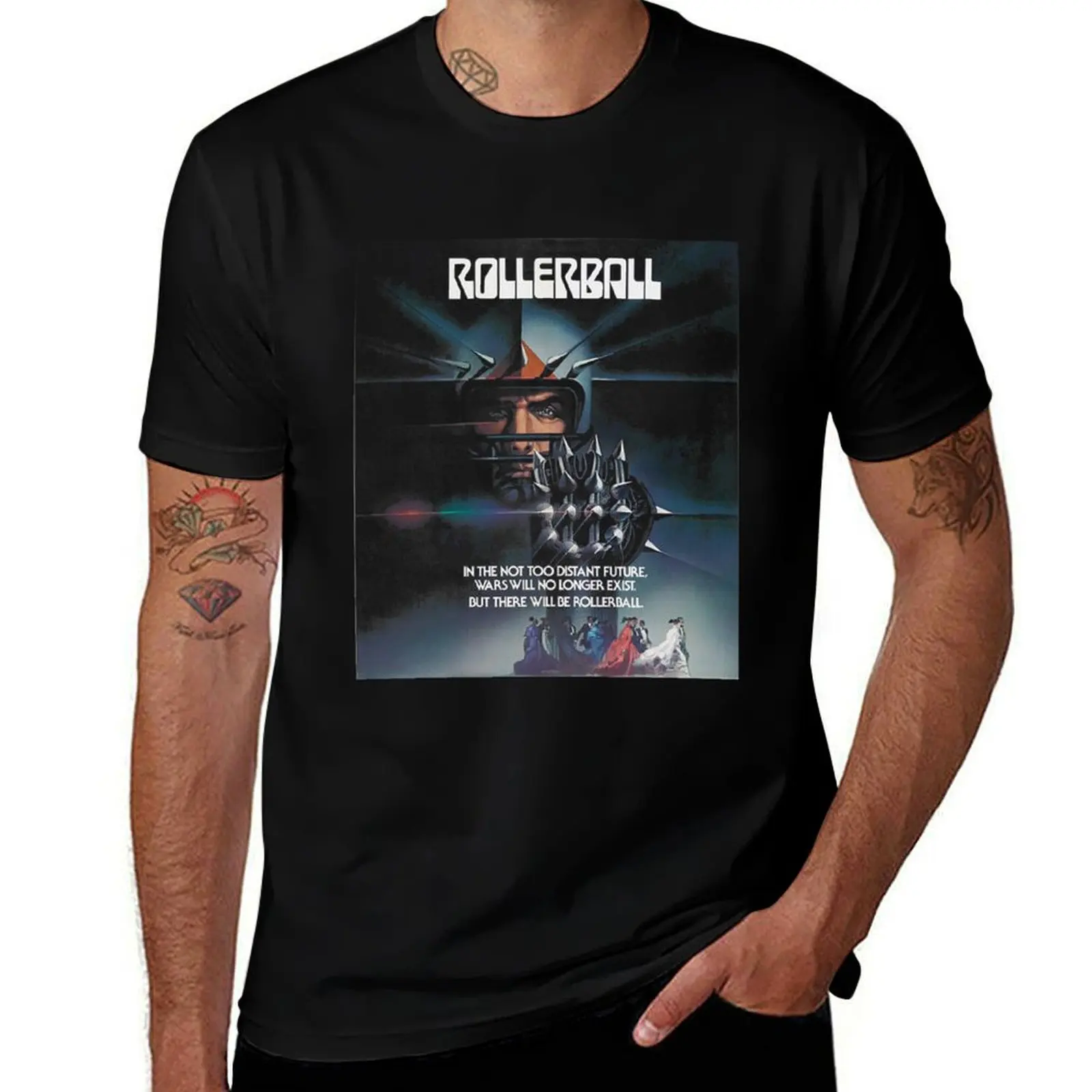 

Rollerball 1975 T-Shirt plus size clothes T-shirts oversize mens t shirts