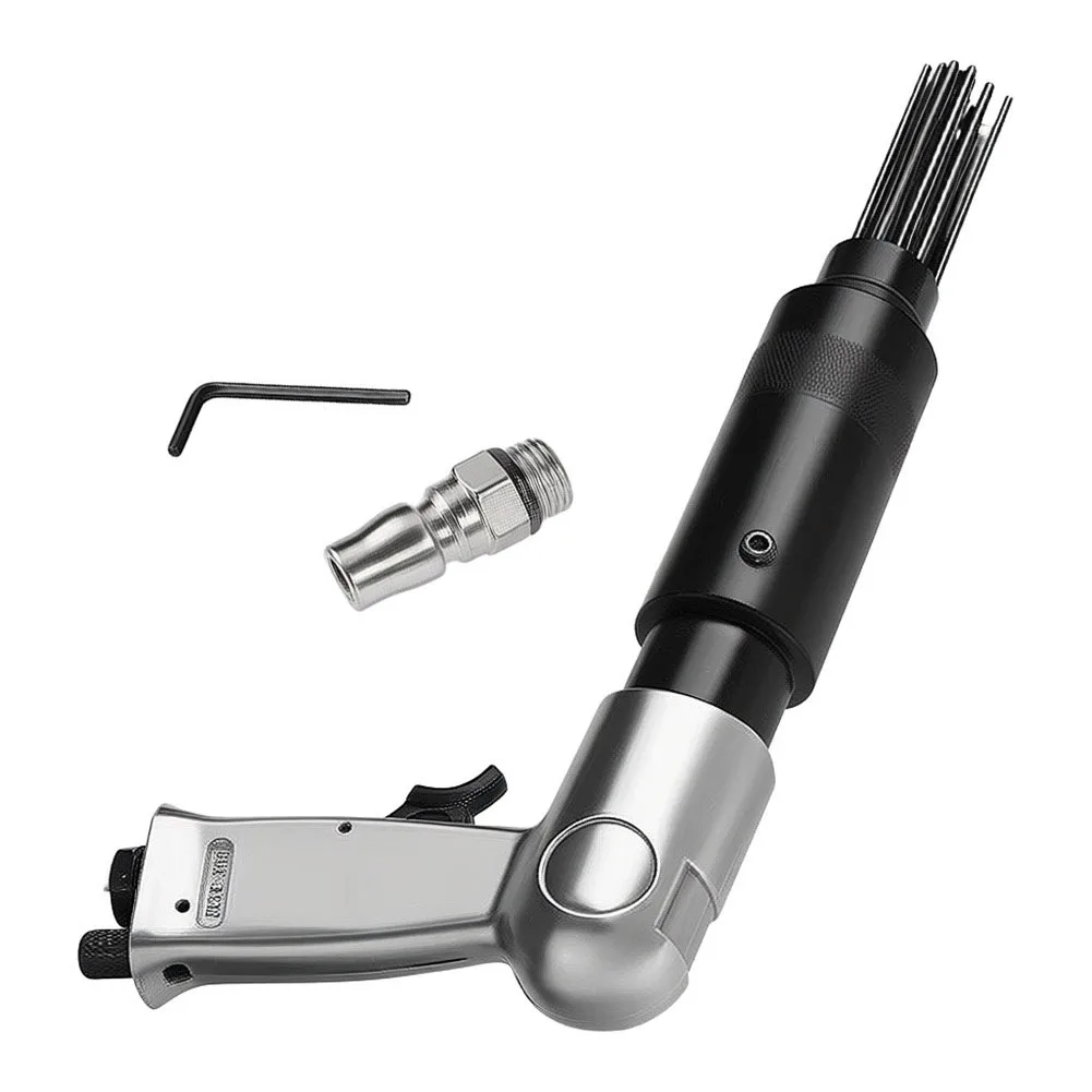 for Air Hammer Tool Air Needle Scaler For Surface Preparation Tasks High-power Performance 19 Hardened Manganese Steel Needles