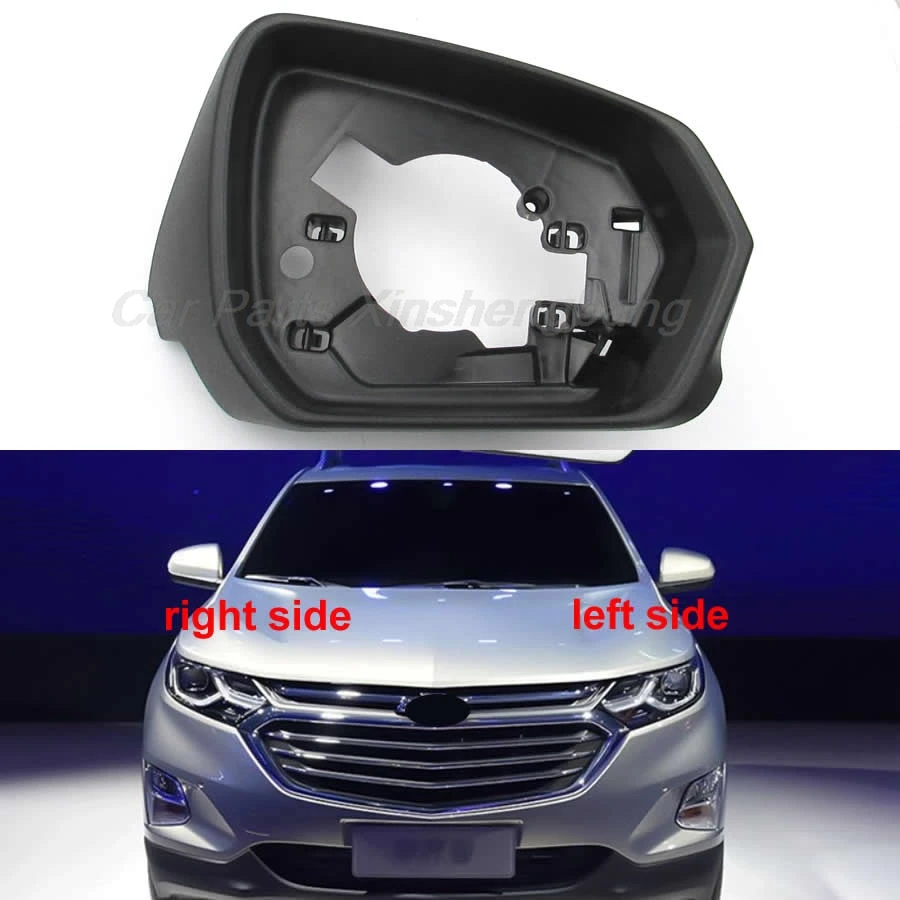 

For Chevrolet Equinox 2017 2018 2019 Side Rearview Mirrors Housing Frame Cover Replace Outer Reverse Mirror Trim Not USA