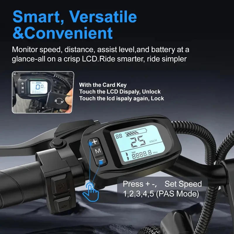 Motocykle elektryczne 24 cali, rower górski elektryczny dla dorosłych, silnik o mocy 600W, prędkość maksymalna 40 km/h, zasięg 48 km, bateria 13,5 Ah, rower elektryczny dla dorosłych.