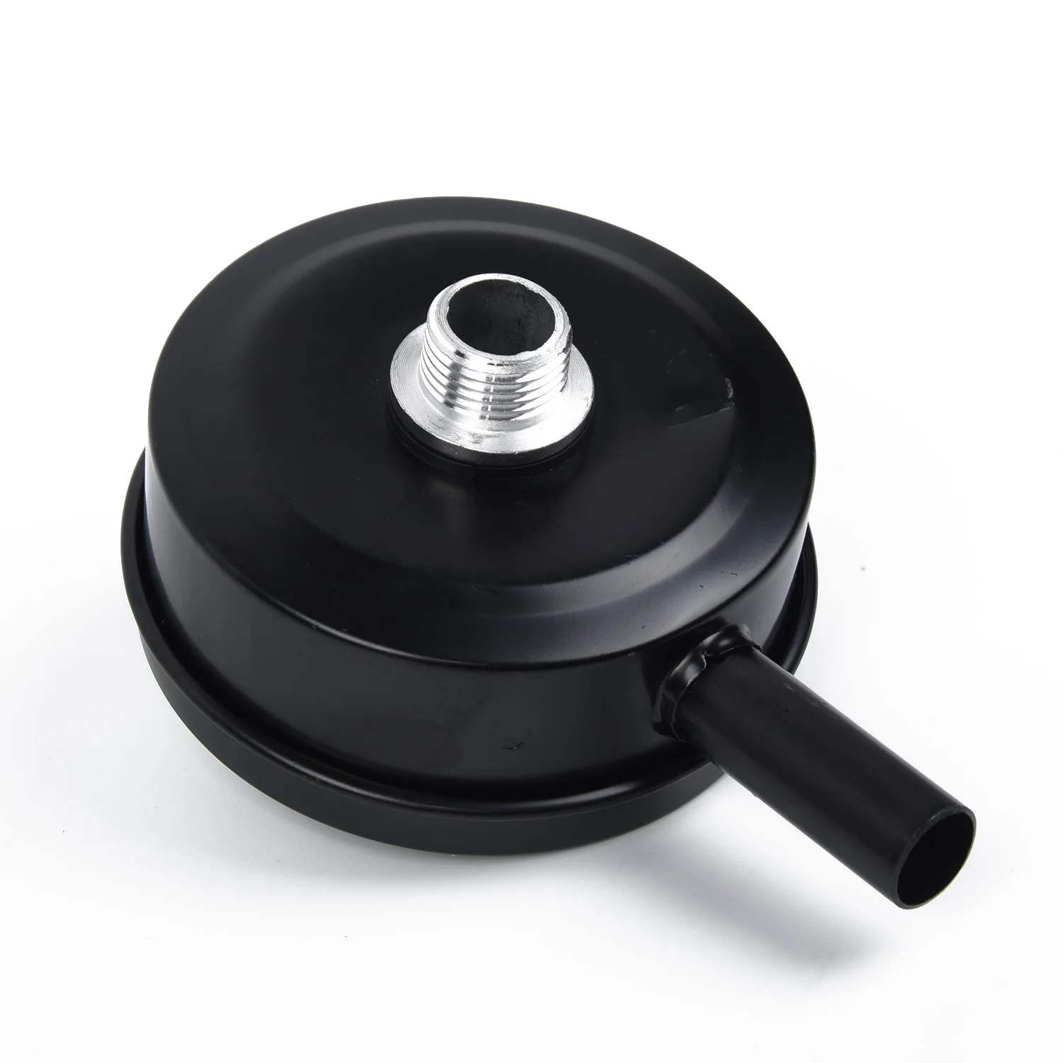 Filter Pump Accessories Metal Black Air Compressor Muffler Replacement Attachment Silencer 20mm Intake Parts Practical