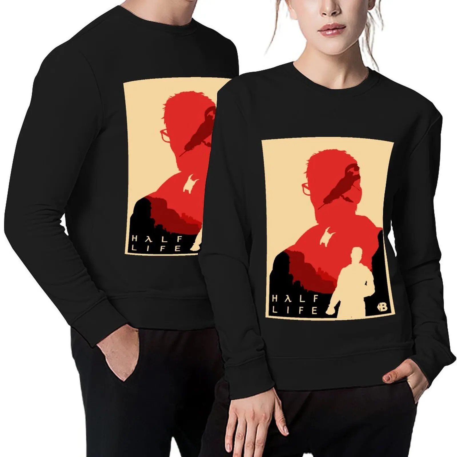 

Half-Life Minimalist Pullover autumn tracksuits korean style clothes tracksuit men new in sweatshirts