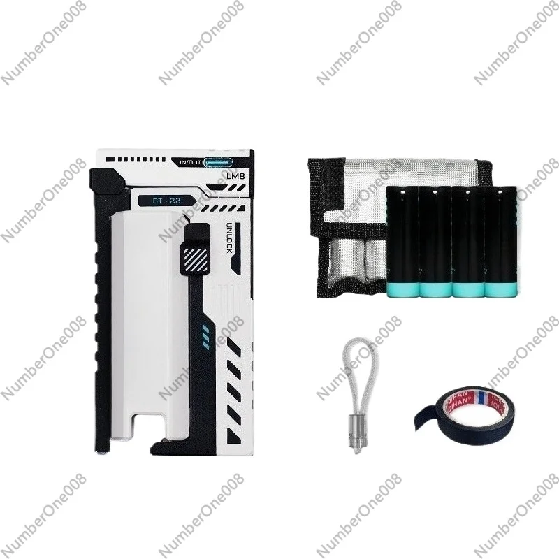 

Bt-22 Высокопроизводительное зарядное устройство для быстрой зарядки мобильных телефонов Apple и Huawei, компактный портативный фонарик, мобильный источник питания