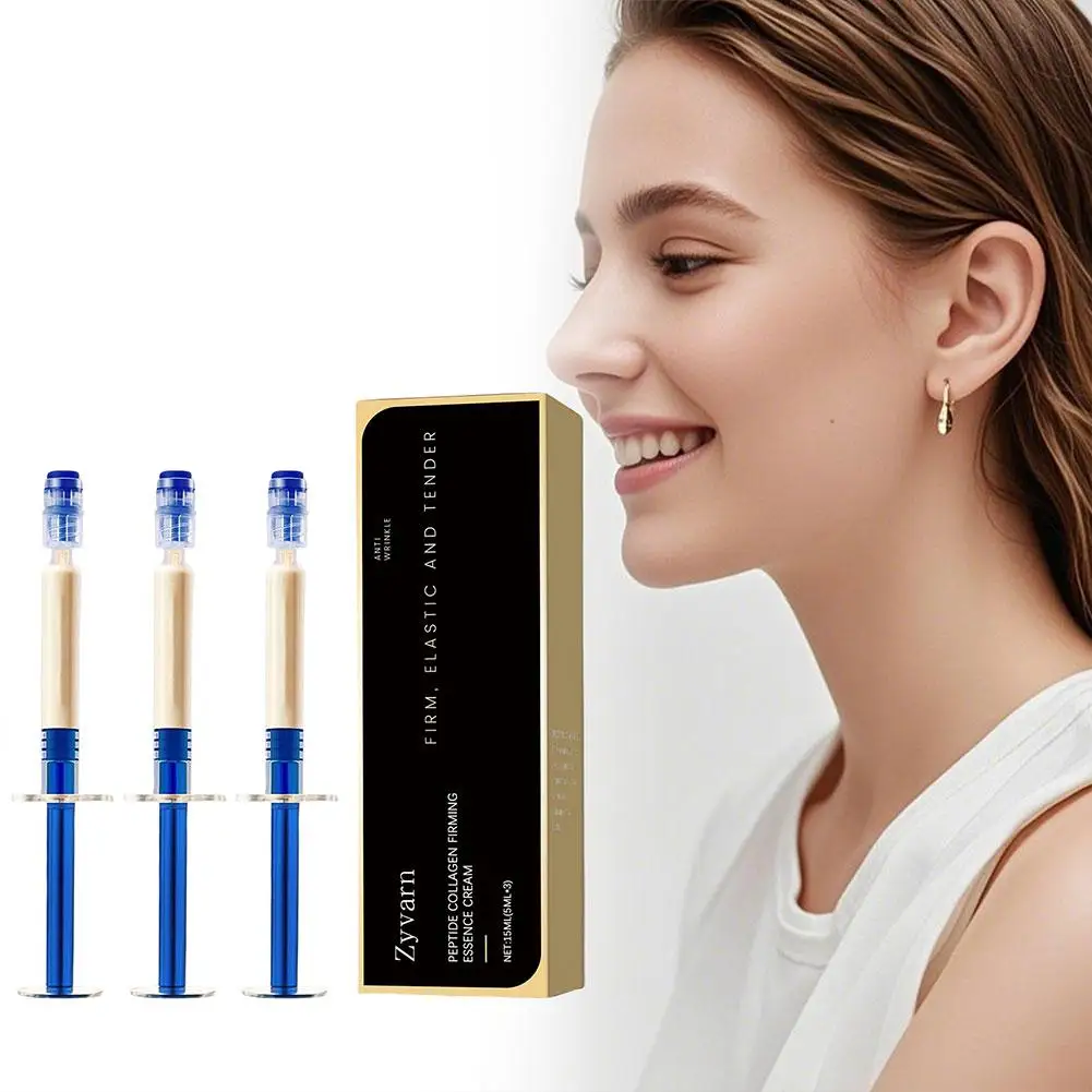 3 ชิ้น/เซ็ต ครีมบำรุงผิวหน้าให้ความชุ่มชื้นอย่างล้ำลึก ครีมคอลลาเจนคู่ ช่วยยกกระชับผิวหน้า ลดเลือนริ้วรอย ครีมซ่อมแซมผิวหน้า สกินแคร์เกาหลี