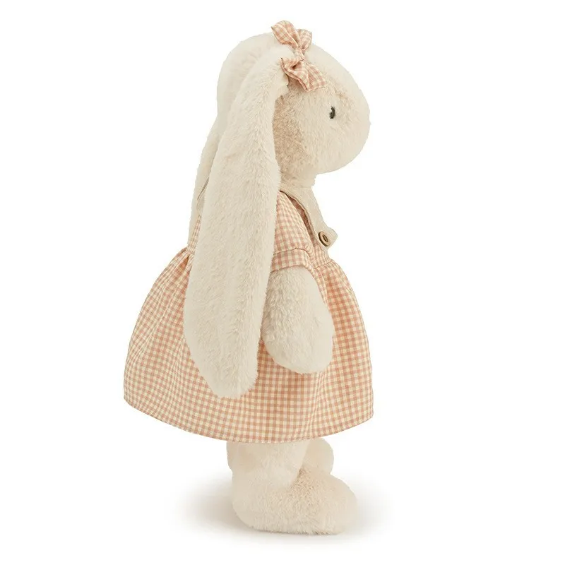 Huggy Baby Snuggly Rabbit Plush Toy - Sweet Soft Stuffed Animal for Sleep, Soothing Comfort Buddy & Gift for Children