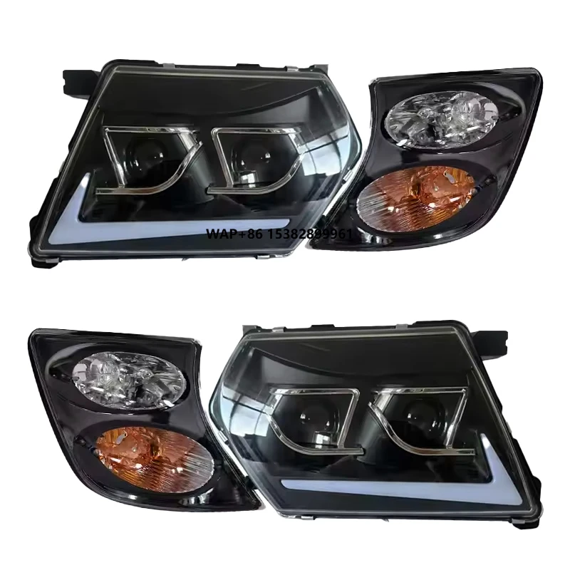 

YU GUANG for Nissan Patrol Y61 Headlights 1999 2003 Auto Parts Front Lamp Projectors Upgrade Plug and Play LED Headlamp