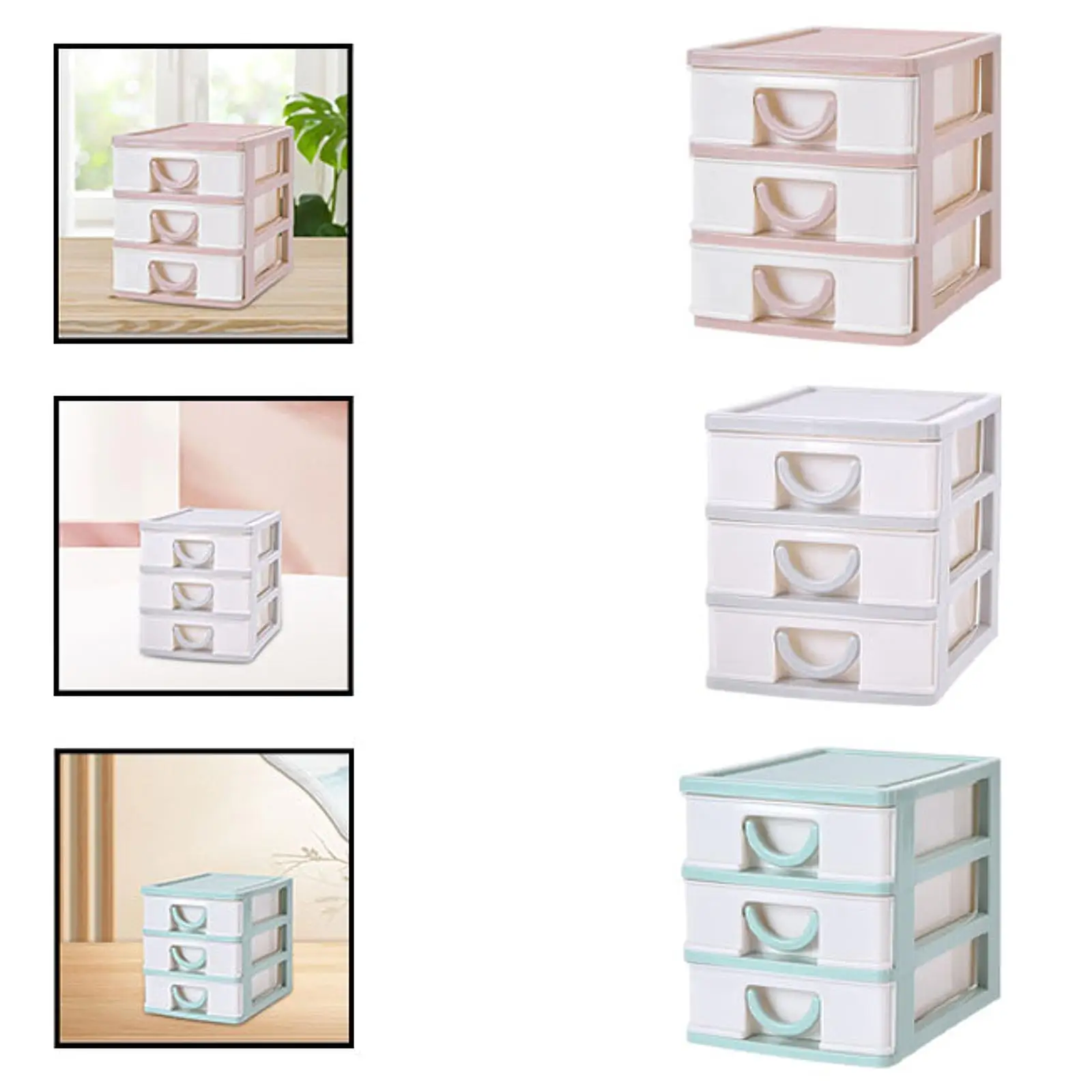 Small Drawer Storage Box Multifunction Portable Desk Accessories Sundries Organizer Desktop Organizer for Home Use Stationery