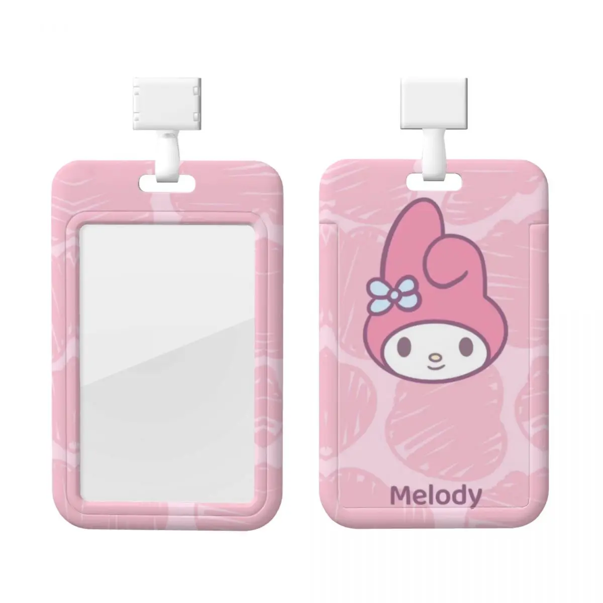 

Custom Cartoons Melody Card Badge Holder Card Holder Men Women Neck Strap ID Credential Holder For Nurse