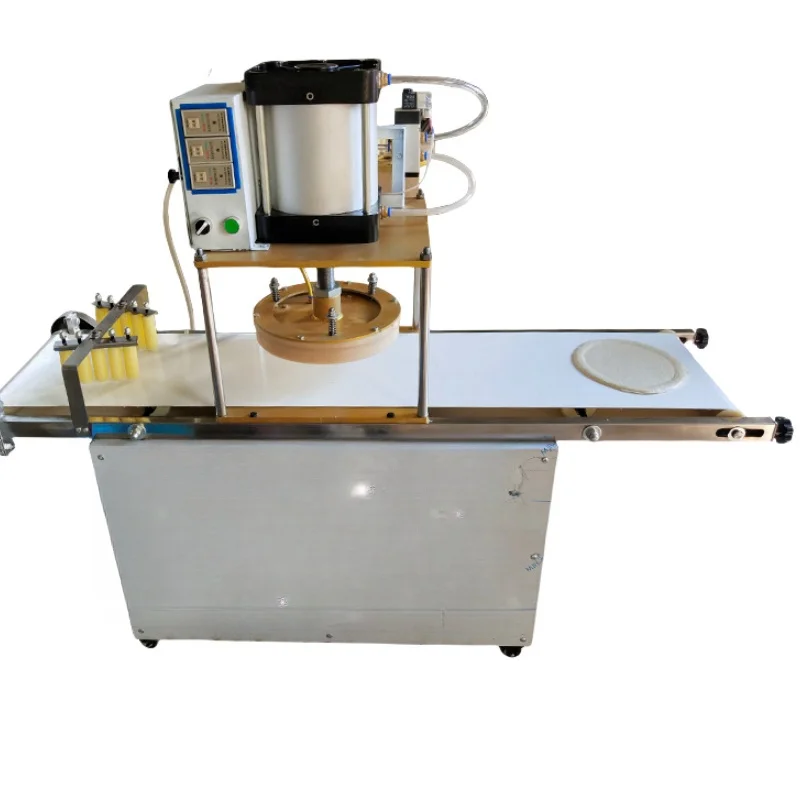 High Productivity Commercial 220V Automatic Pizza Dough Press Machine New Condition Dough Flattenin