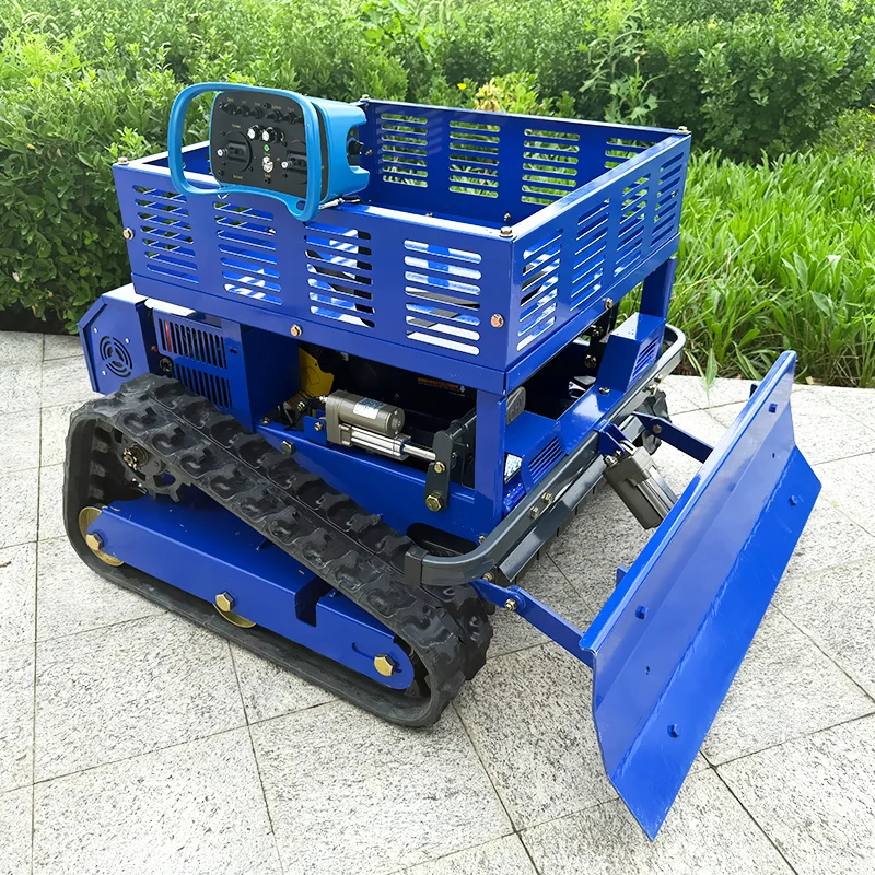 

Customized new type of durable and easy-to-operate tracked remote control lawn mower with high productivity