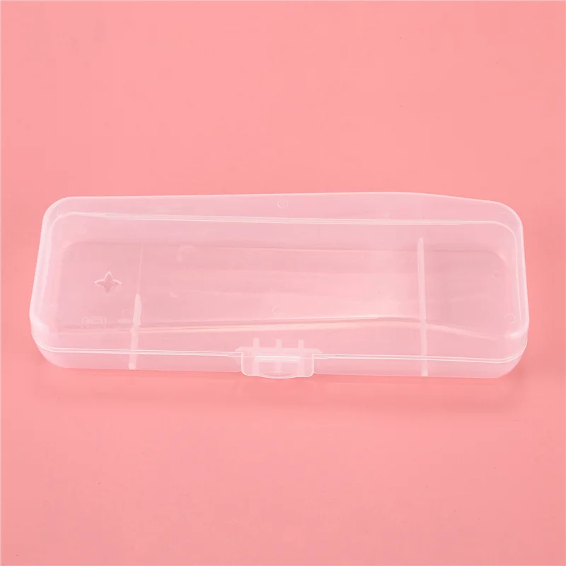 BAAN-4 Stuks Reizen Dubbele Rand Scheermes Opbergdoos Mannen Scheerapparaat Case Scheermes Accessoires Scheermes Houder Opslag Reizen Plastic Case