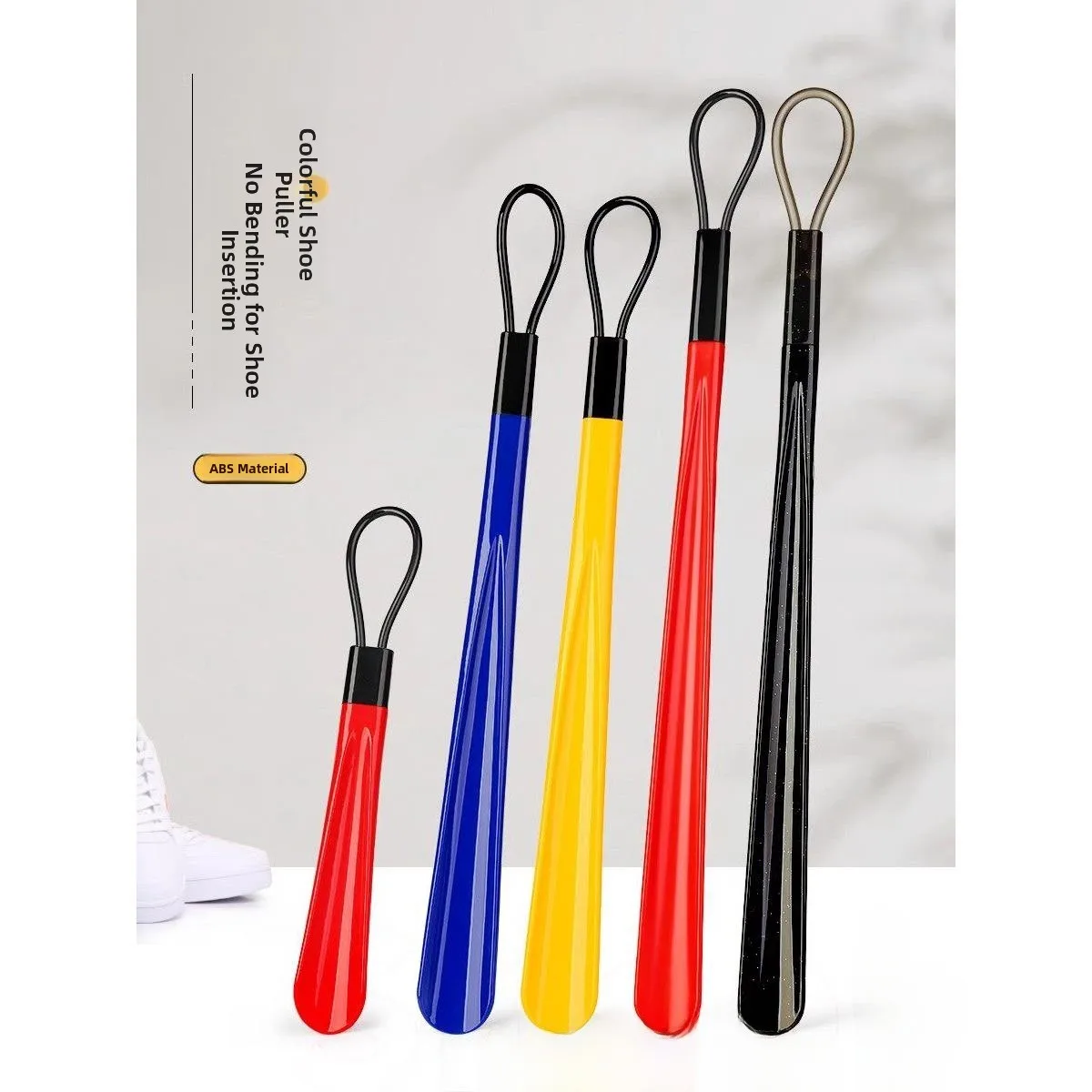 Super Long Handle Shoe Horn High End Easy to Use Household Shoe Inserting Device Comfortable Material Durable for Men And Women