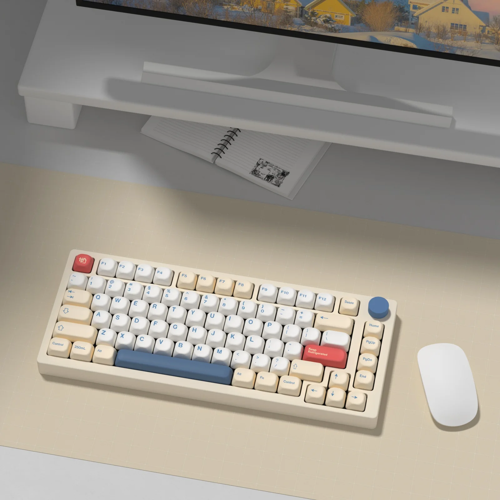 Kbdiy gmk teclas de leite de soja retrô koa perfil pbt keycap para aula f75 f99 f87 pro mad 60he 68he tampa chave teclado mecânico para jogos