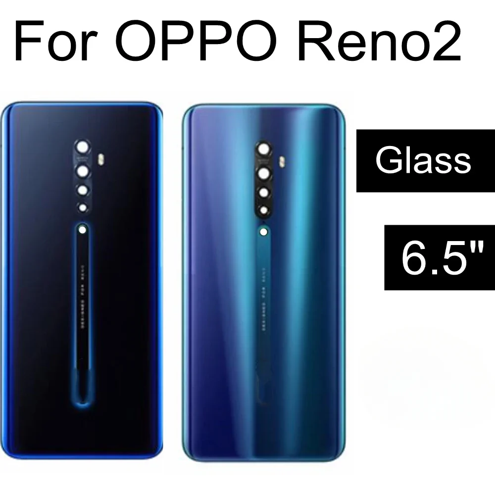 

OEM Высокое качество для OPPO Reno2 Reno 2 задняя крышка батарейного отсека запасная задняя крышка батарейного отсека