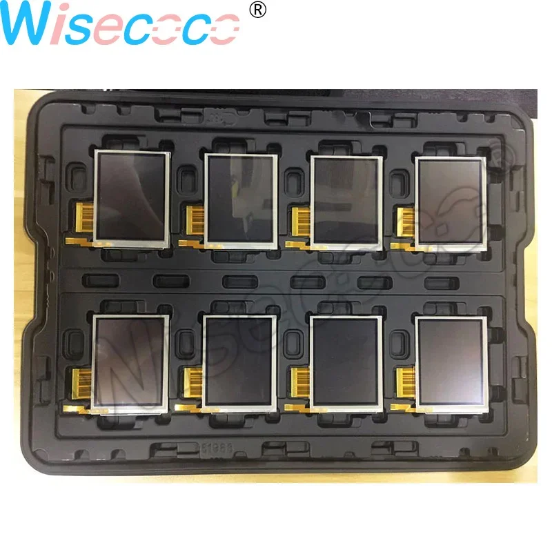 

3.5 inch 240*320 LCD display + 4-wire resistive touch screen digiziter 50 pins T-51963GD035J-MLW-AGN for handheld & PDA