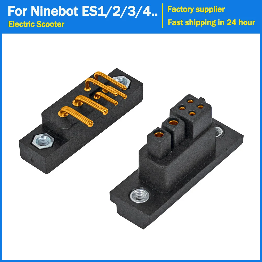 E-Scooter Circuits Dashboard Control Board Outlet Socket For Ninebot ES1/ES2/ES3/ES4 External Battery Connection Receptacle Part