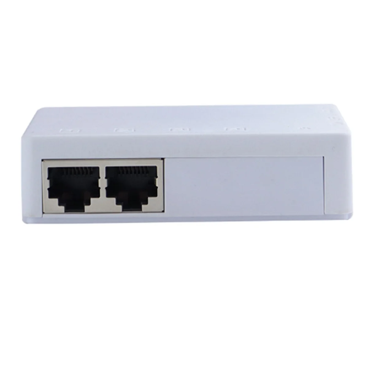 ZIZI 2 Port Poe Extender 10/100Mbps 1 to 2 PoE Repeater 12V 1A 250m Distance to Power for Standard PoE Switch/IP Camera