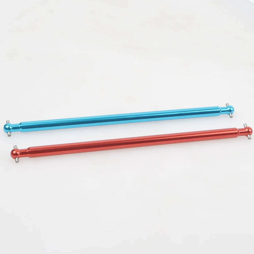 TT-02 Aluminum Alloy Main Transmission Propeller Central Drive Shaft for Tamiya TT02 TT02B Upgrades Parts,Blue