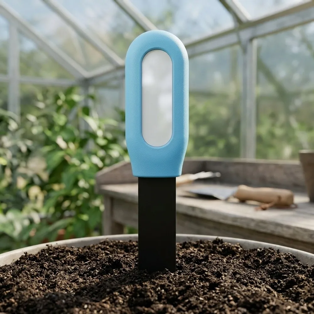 Soil Moisture and Temperature Meter for Gardening Accurate Soil Detector for Plant Water Monitoring with Low Battery Indicator