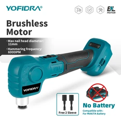 YOFIDRA 11MM Brushless Electric Screwdrivers 6000IPM Cordless Screwdriver Electric Drill Impact Driver for Makita 18V Battery