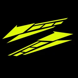 Motorcycle Front Fender Comb Universal Stickers Decoration Reflective Waterproof Decal For YAMAHA Honda Kawasaki