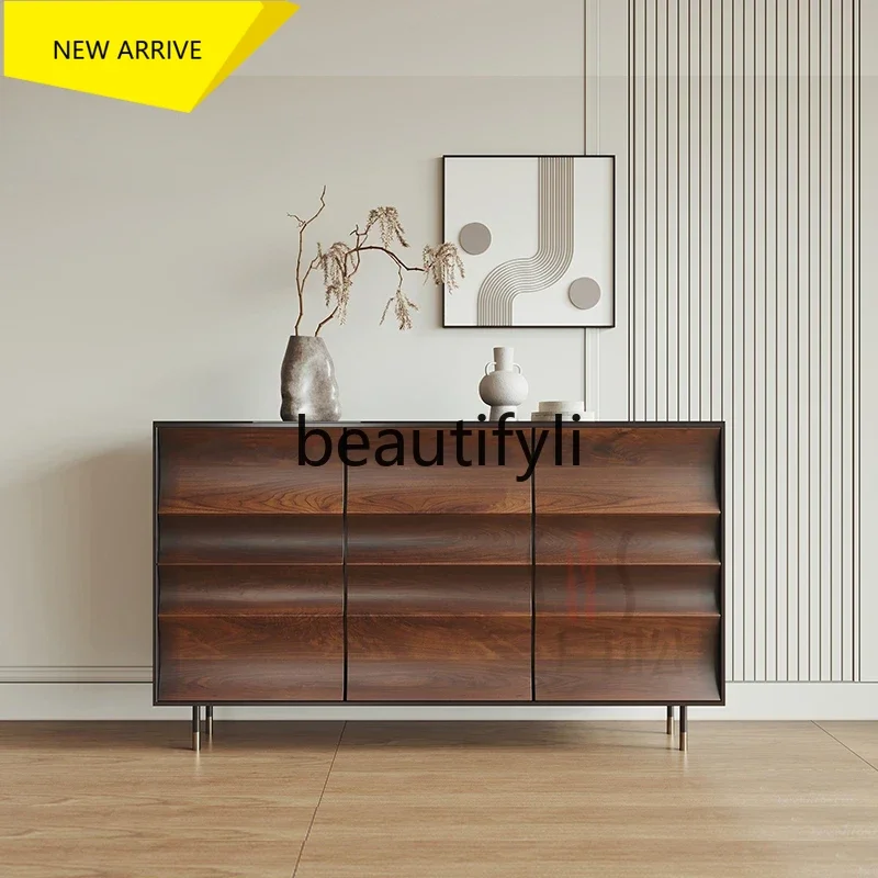 

D2520 Household Modern Simple Restaurant Locker Tea Cabinet Painting Process