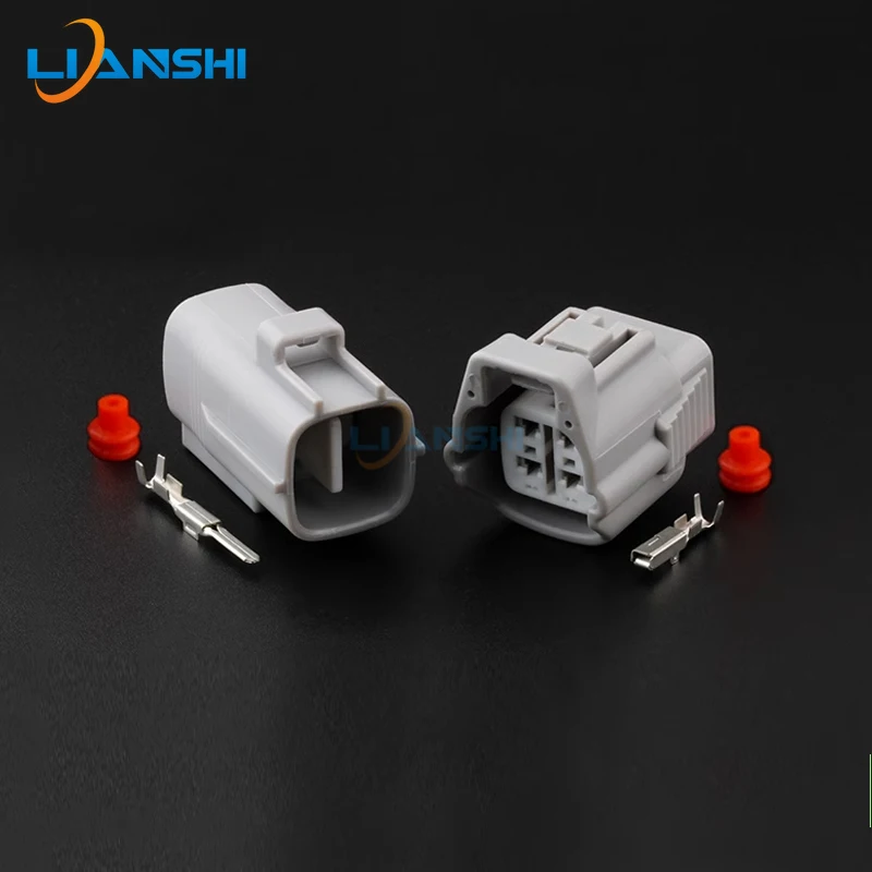 6188-0066 6189-0126 4Pin Waterproof Connector Male Female Set with Terminals for Toyota Throttle Motor Oxygen Sensor