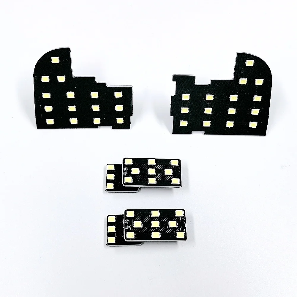 

July King 4pcs Car Interior Reading Lights Compatible for Honda Civic 10th 2016+, 6000K LED White Dome Map Light