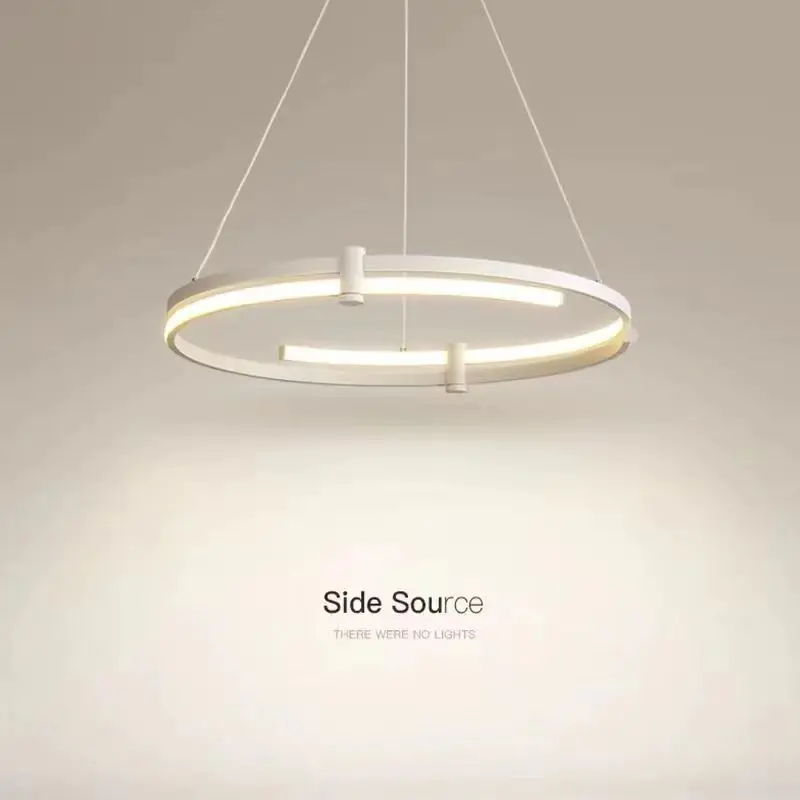 Lampadario moderno a sospensione a LED per soggiorno sala da pranzo camera da letto corridoio studio Home Decor apparecchio di illuminazione lampada a sospensione semplice