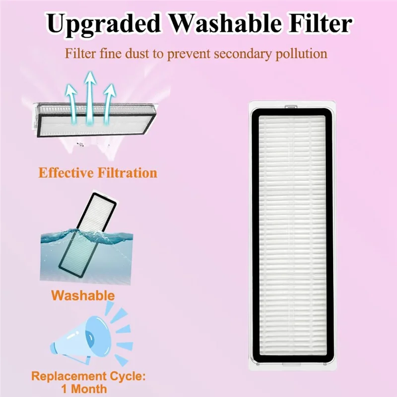 【인기】 로봇 진공 청소기 액세서리용 Dreame D10 Plus Gen 2 교체 부품 키트용