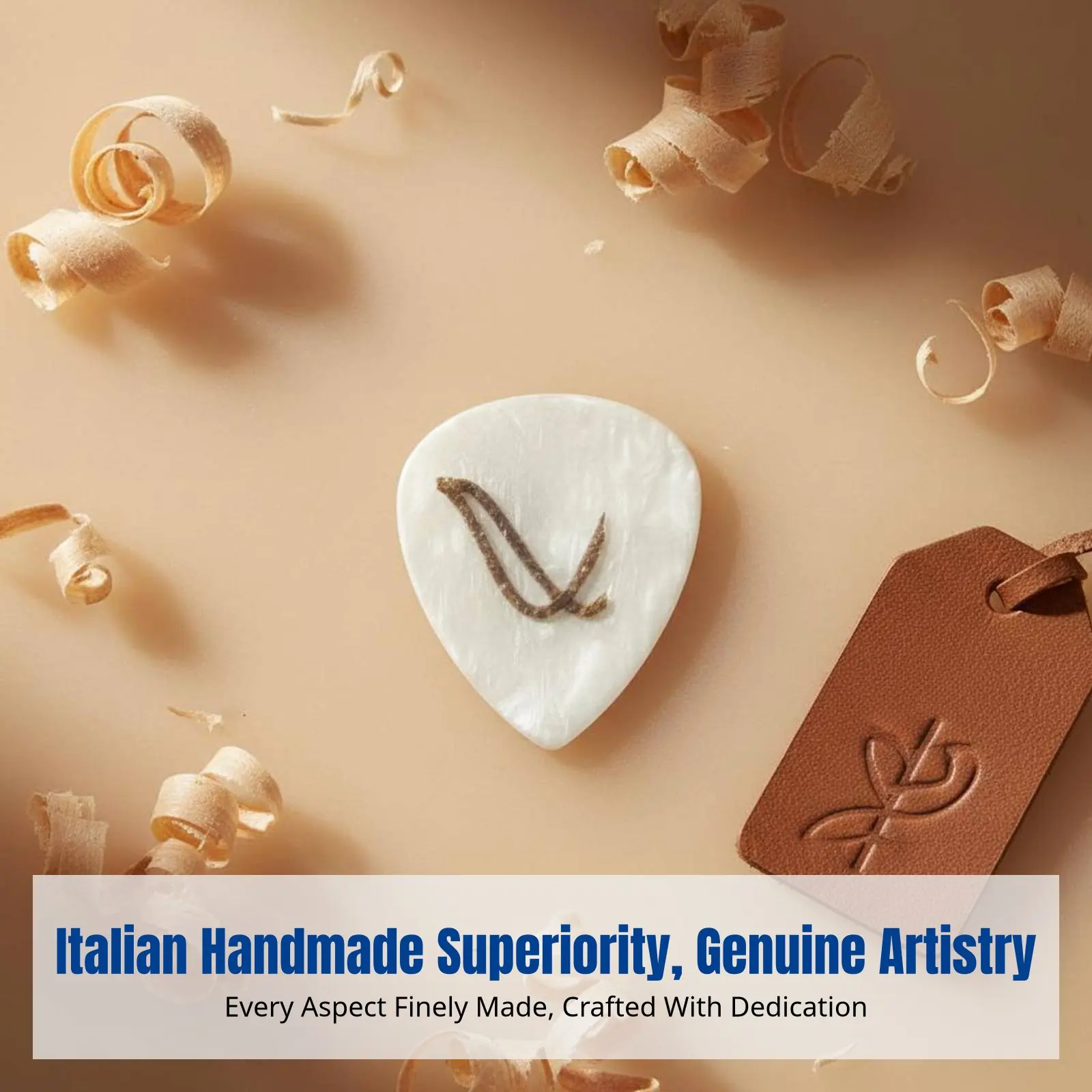 

Медиатор для электрогитары ручной работы, итальянское производство, из кости, черного дерева, кокоса, с уникальной текстурой, подарок для музыкантов