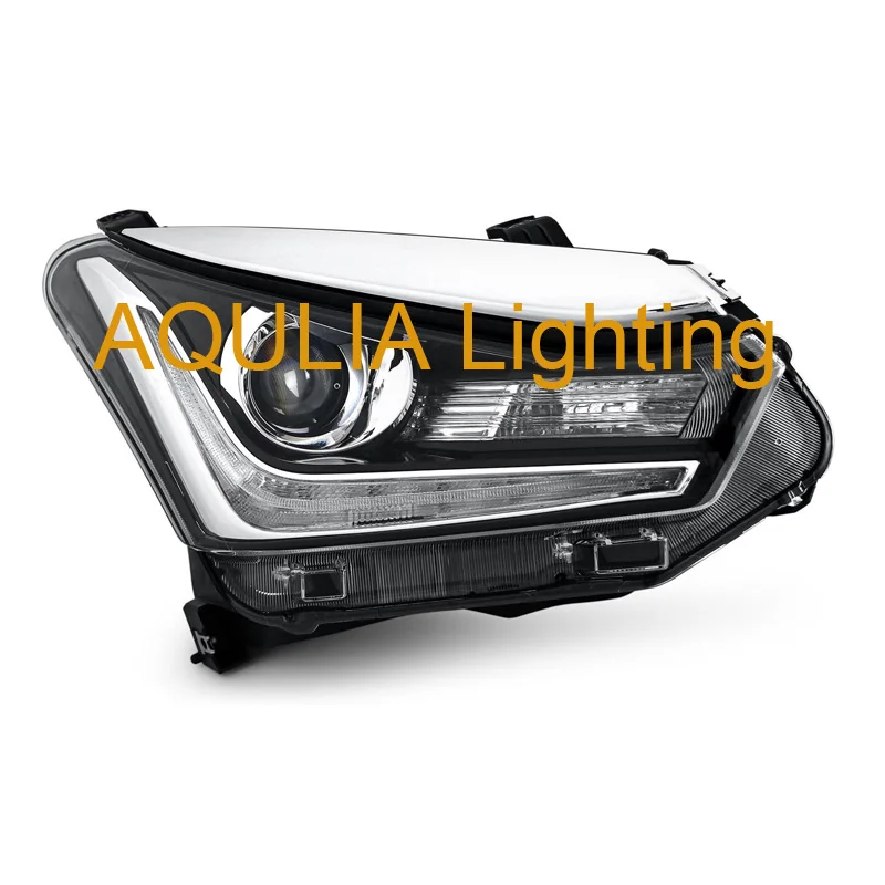 1 PAIR 12V Head Lamp Fit For Isuzu DMAX 2018 2019 Front Headlight with Projector Lens LED Head Lamp 8983545651 8983545661